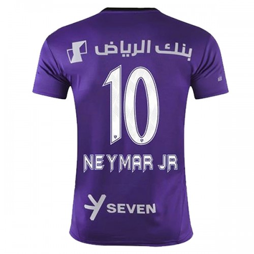 Fotbalové Dres Al-Hilal Neymar Jr #10 Alternativní 2024-25 Krátký Rukáv